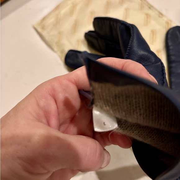 J Crew leather driving gloves- women’s L - Picture 4 of 8